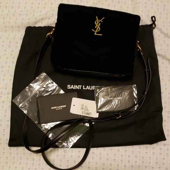 ysl toy loulou bag velvet